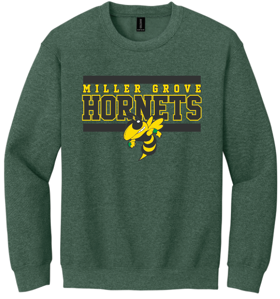 Heather Dark Green Sweatshirt