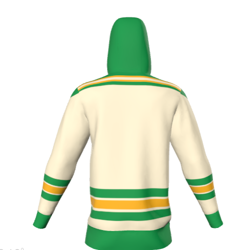 flurry back Hornets Sublimation Hoodie