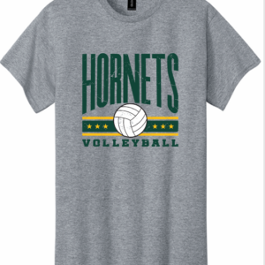 Hornets Volleyball Gray